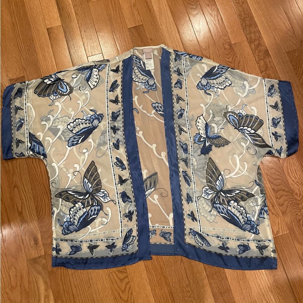 Chico’s Poncho-style Ruana Size L/XL